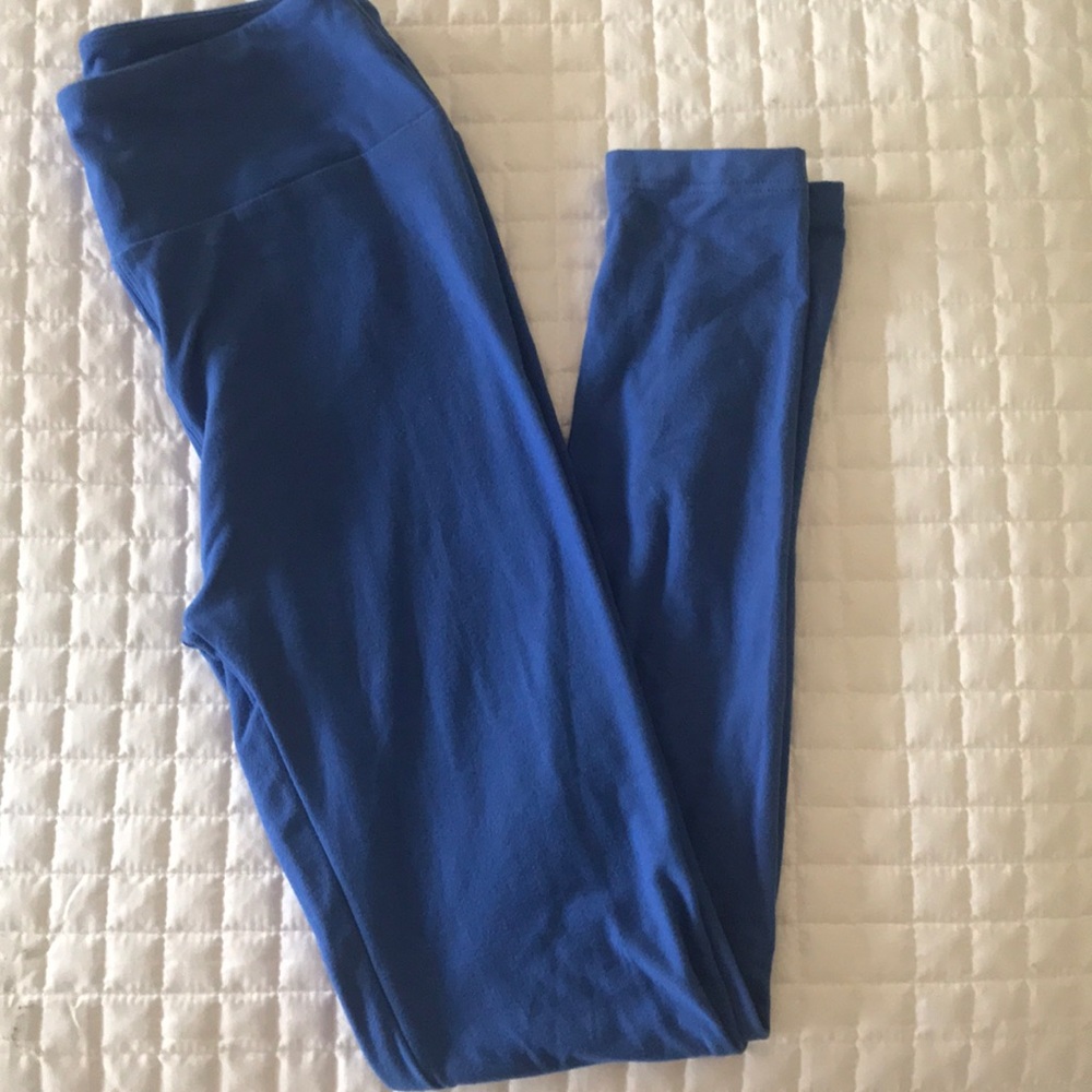 Lularoe blue leggings